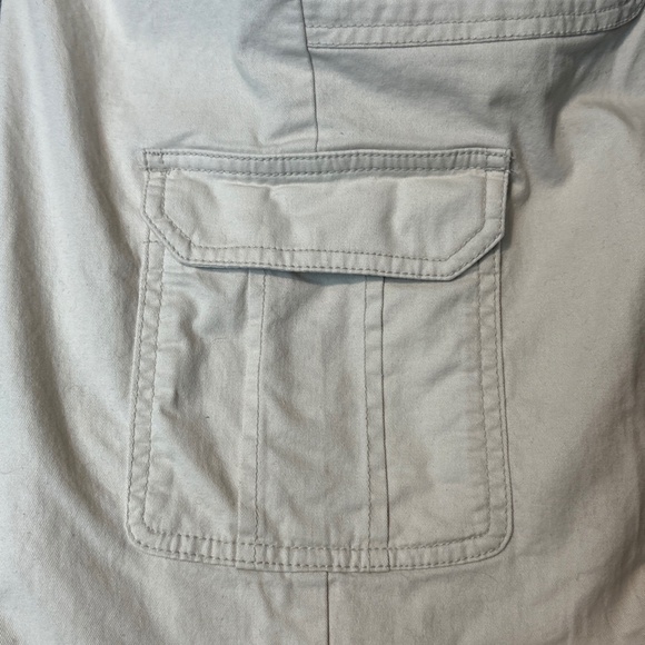 Old Navy High-Rise OG Chino Cargo Pants Women's XS Khaki Straight Stretch Light - Picture 8 of 8